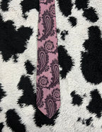 Savile Purple & Pink Paisley Tie