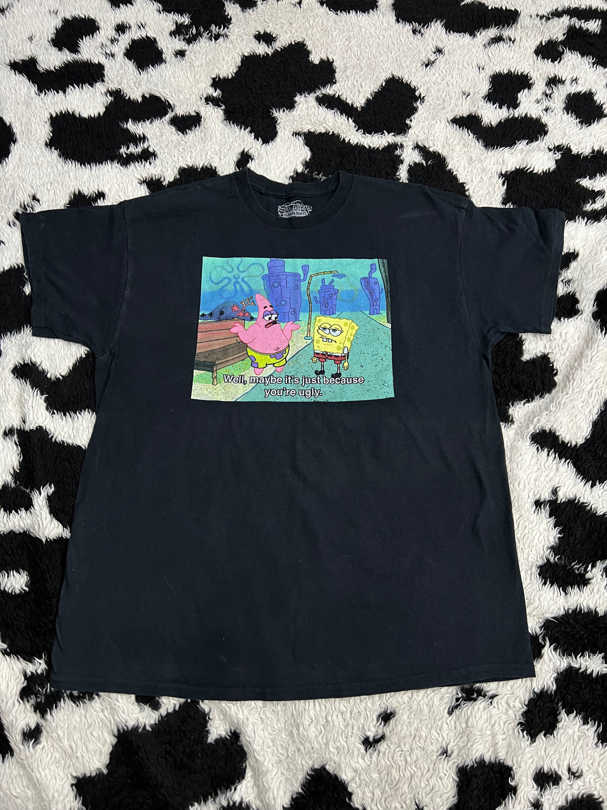 Spongebob & Patrick Meme Tee (Large)