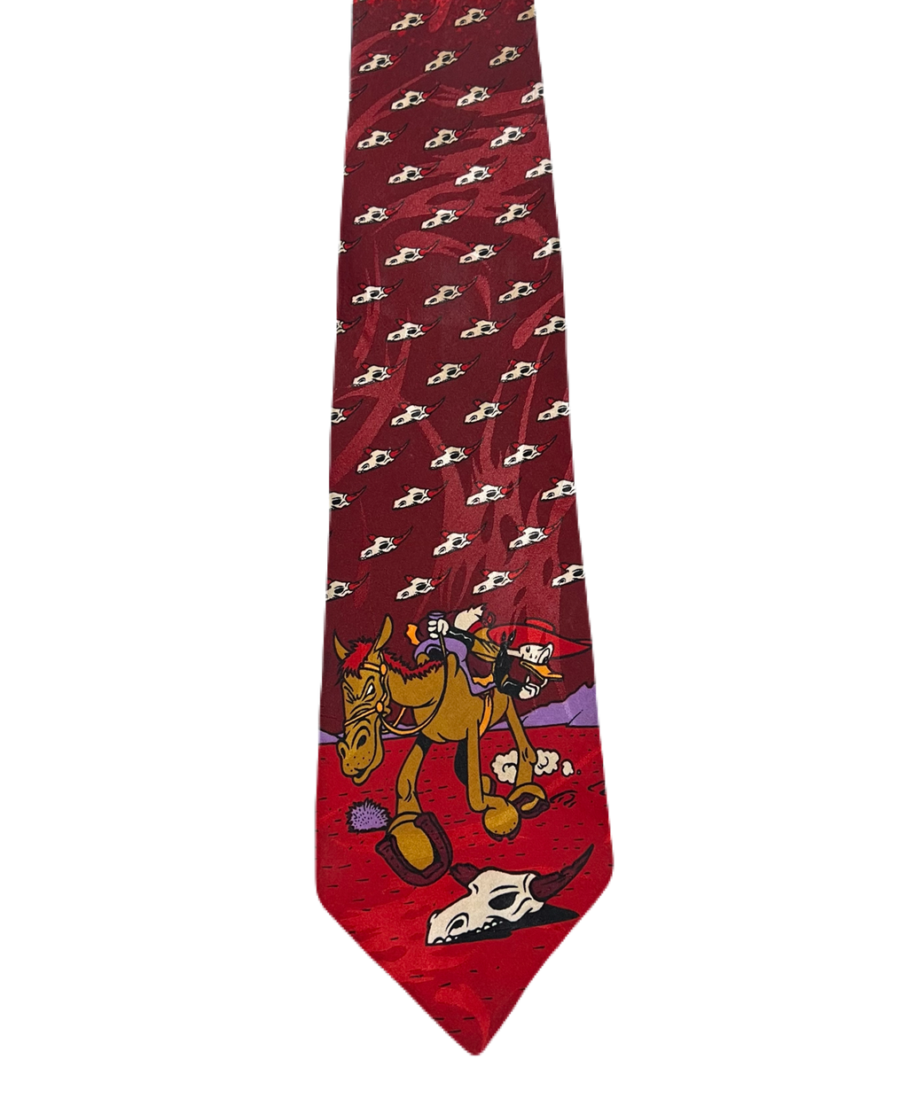 Vintage Disney Donald Duck Cowboy Tiei
