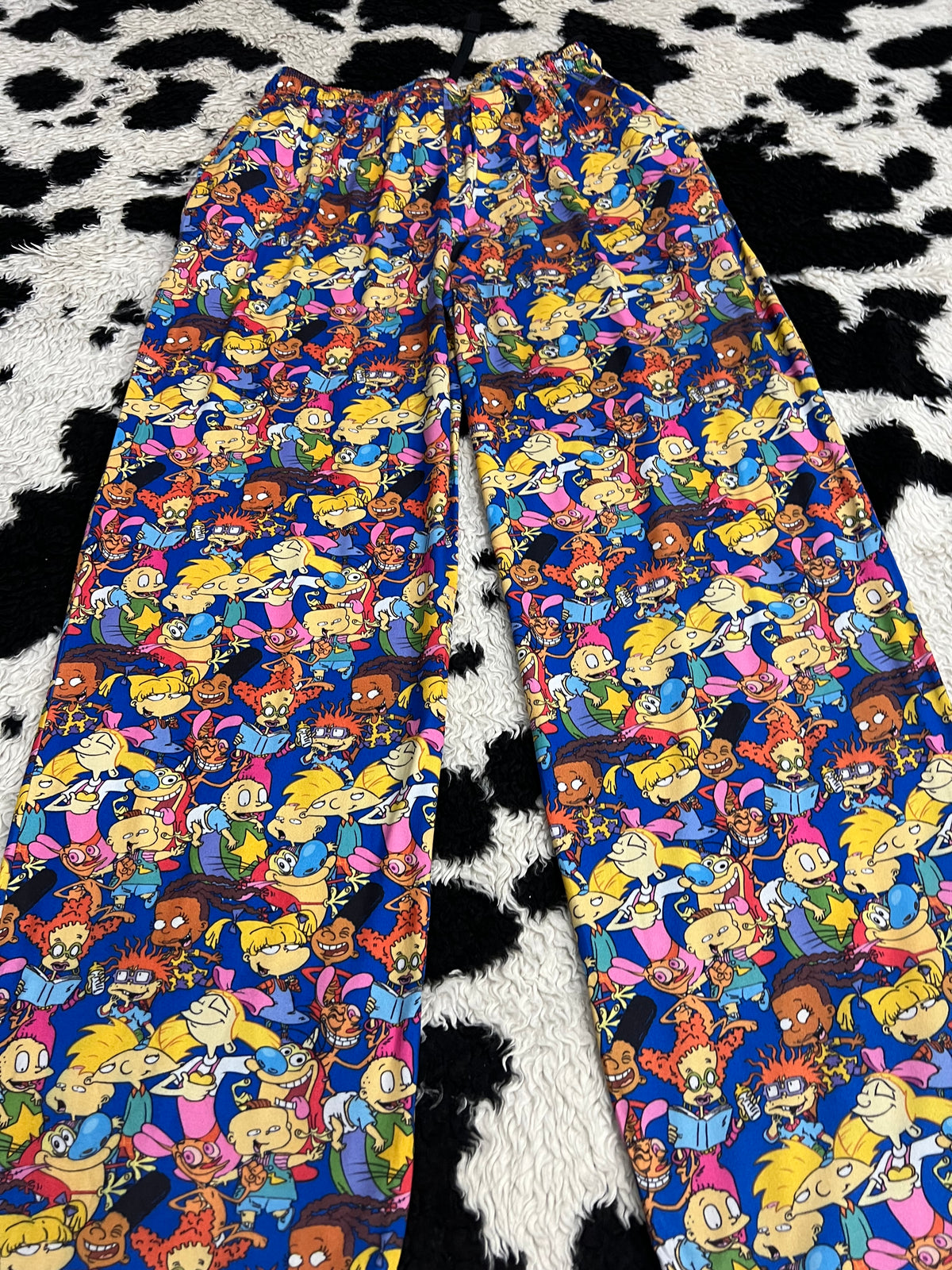 Nickelodean 90s Shows Rugrats & Hey Arnold PJs (Small)