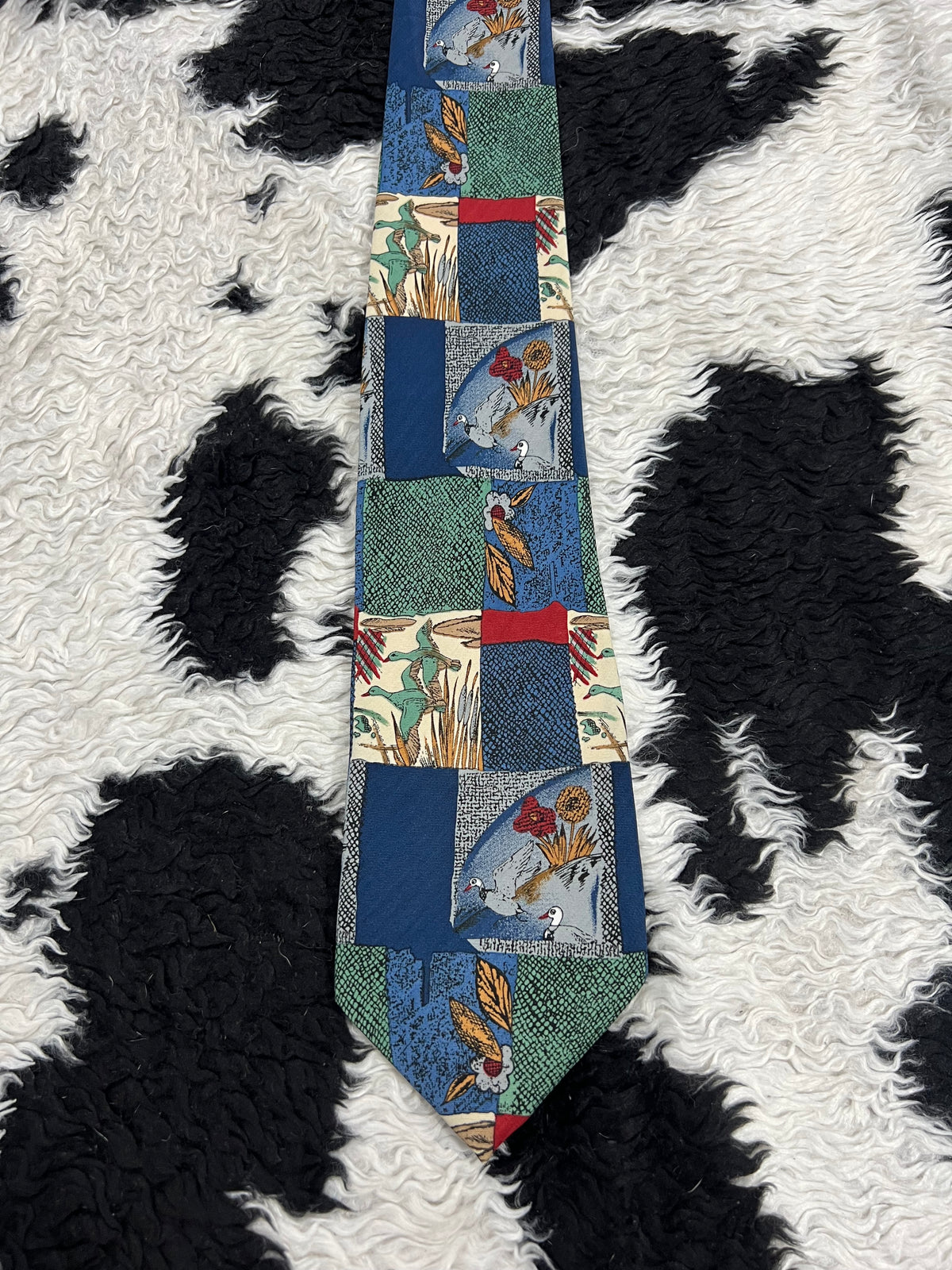 Mallard Patches Tie