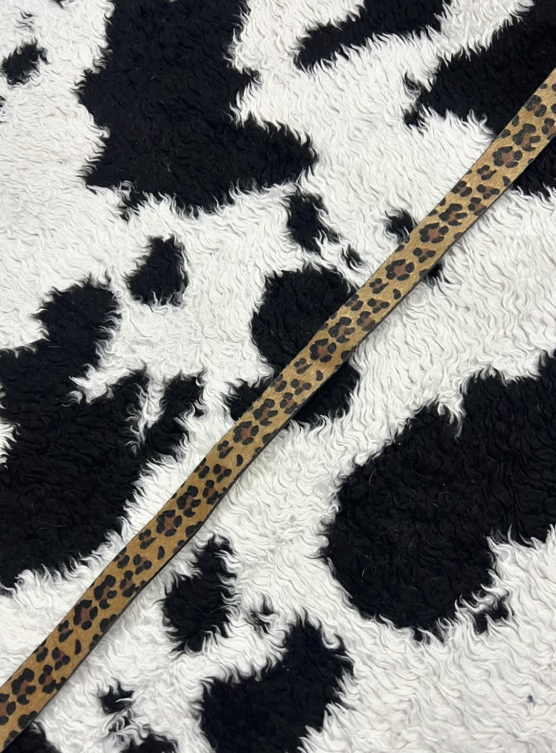 Cheetah Print Belt
