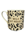 "Wild at Heart" Cheetah Print Mug