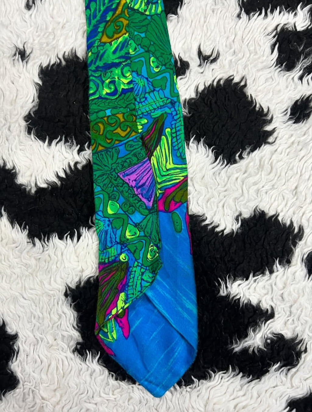 Peacock Abstract Tie
