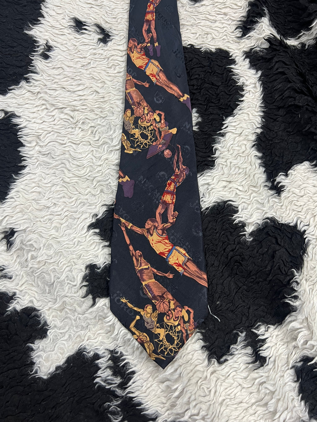 Micheal Jordan Basketball Tie