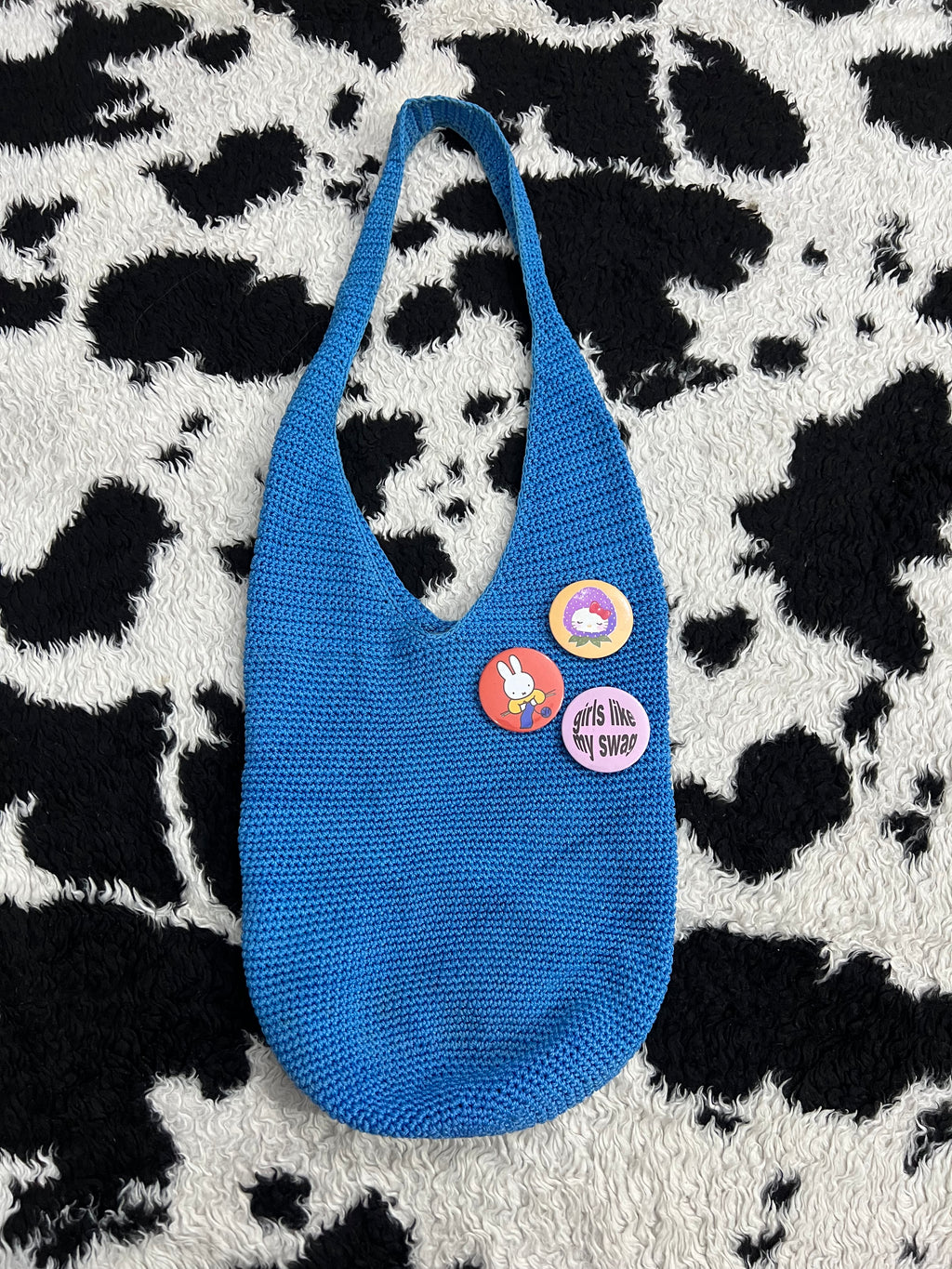 Vibrant Blue Shoulder Bag
