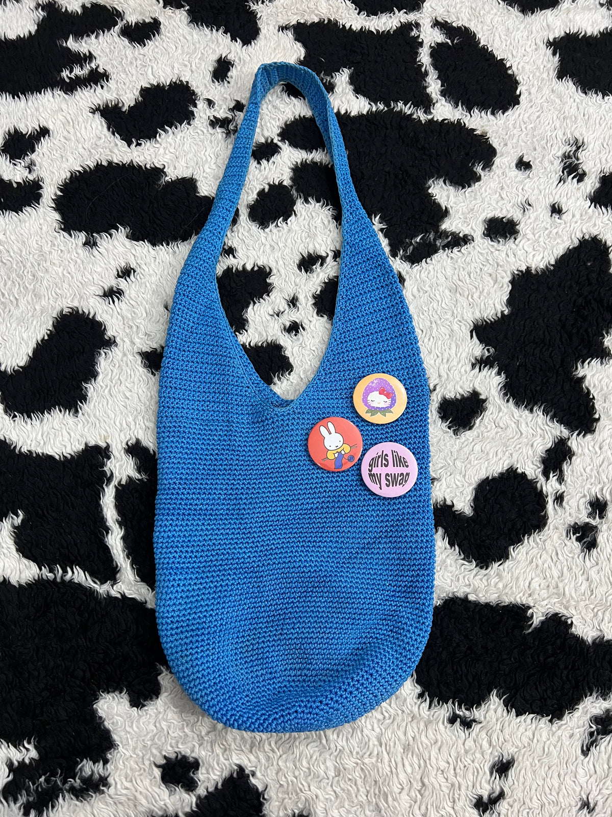Vibrant Blue Shoulder Bag
