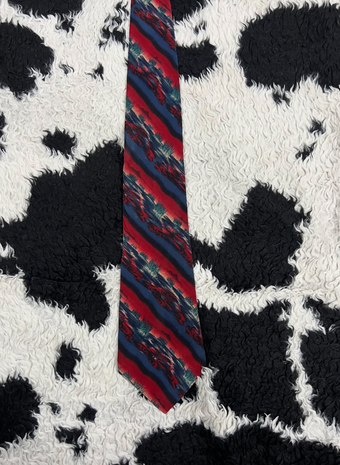 J.Garcia Blue & Red Tie