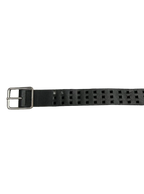 Black Triple Hole Belt