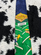 Mickey Mouse Playing Football Tie