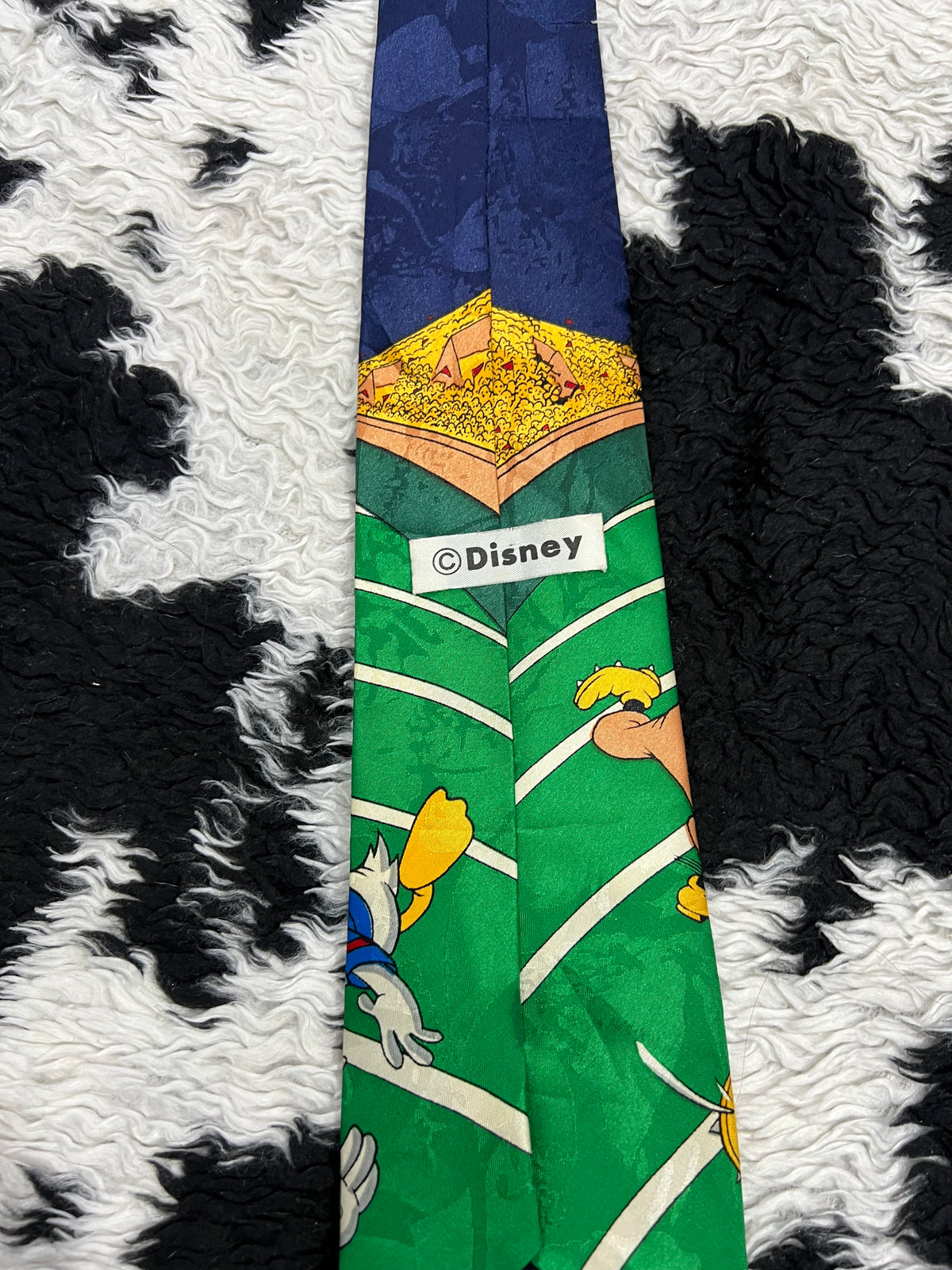 Mickey Mouse Playing Football Tie