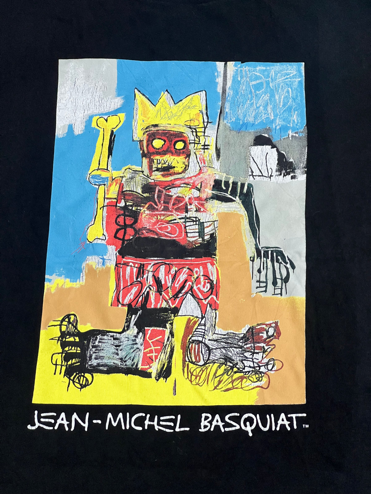 Jean-Michel Basquait 1982 Painting Tee (Large)