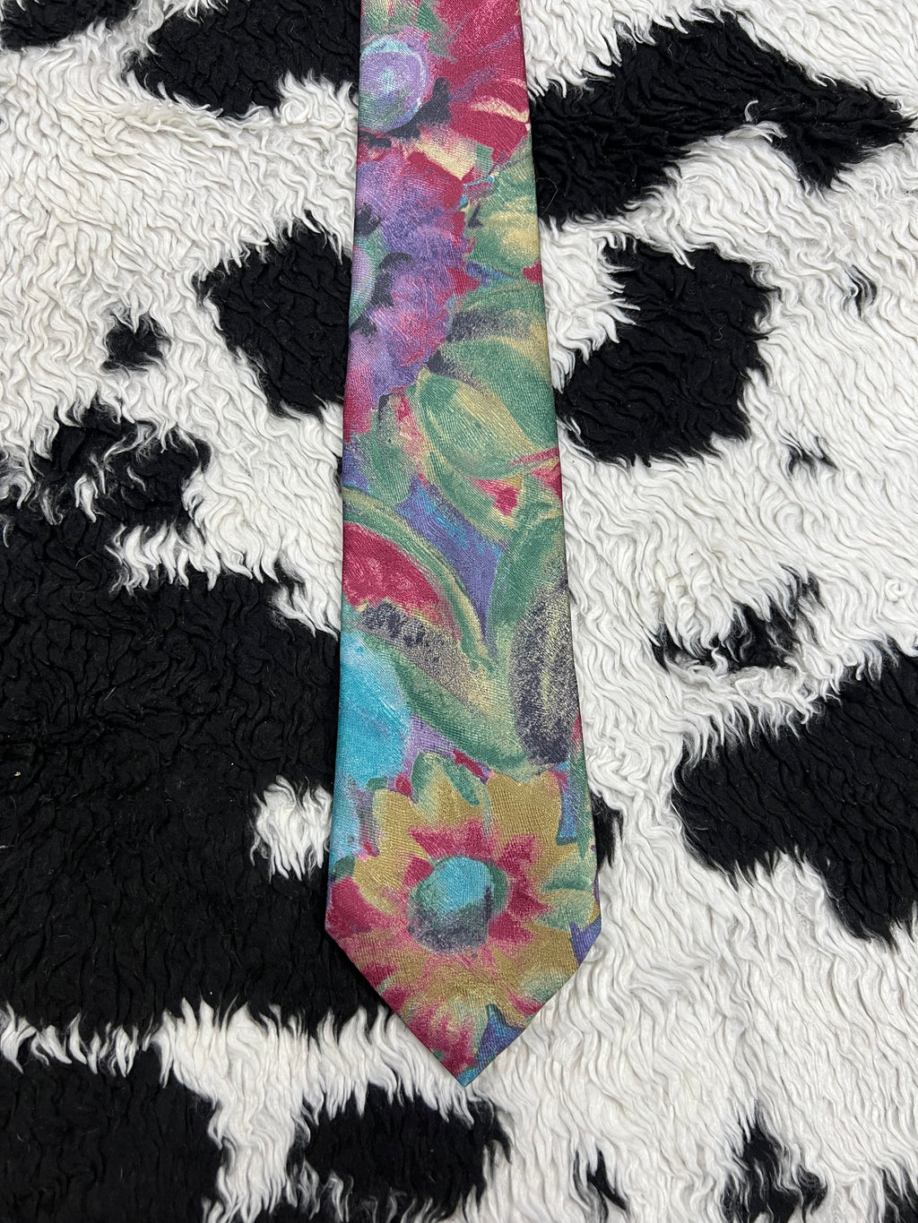 Pierre Cardin Floral Colorful Tie