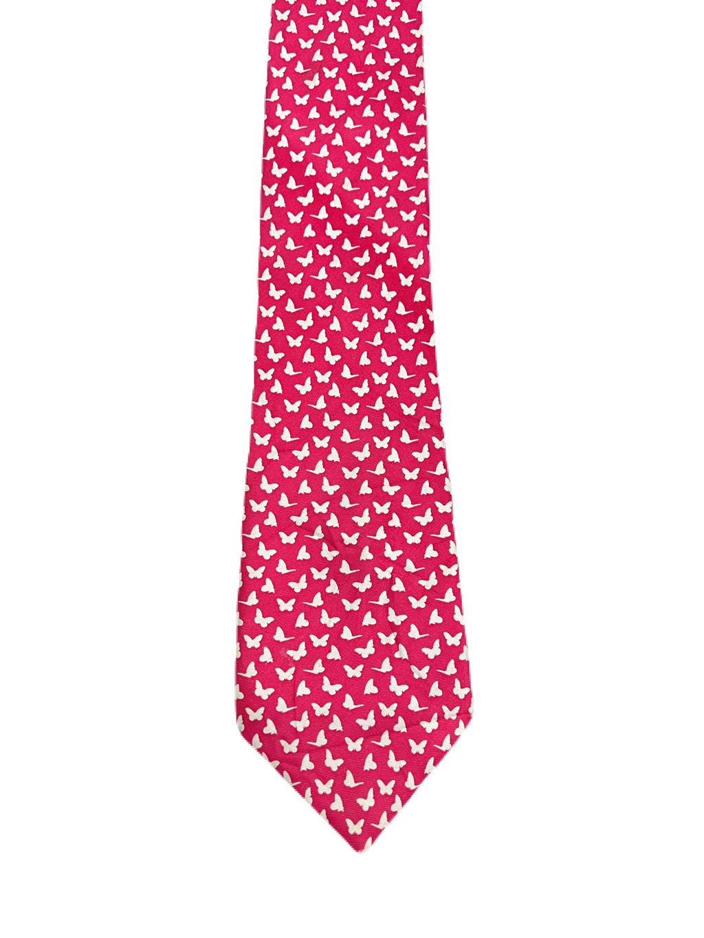 Pink Butterflies Tie