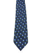 Blue Floral Tie