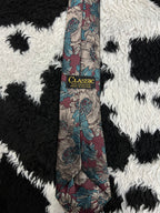 Classic Floral Embroidered Tie