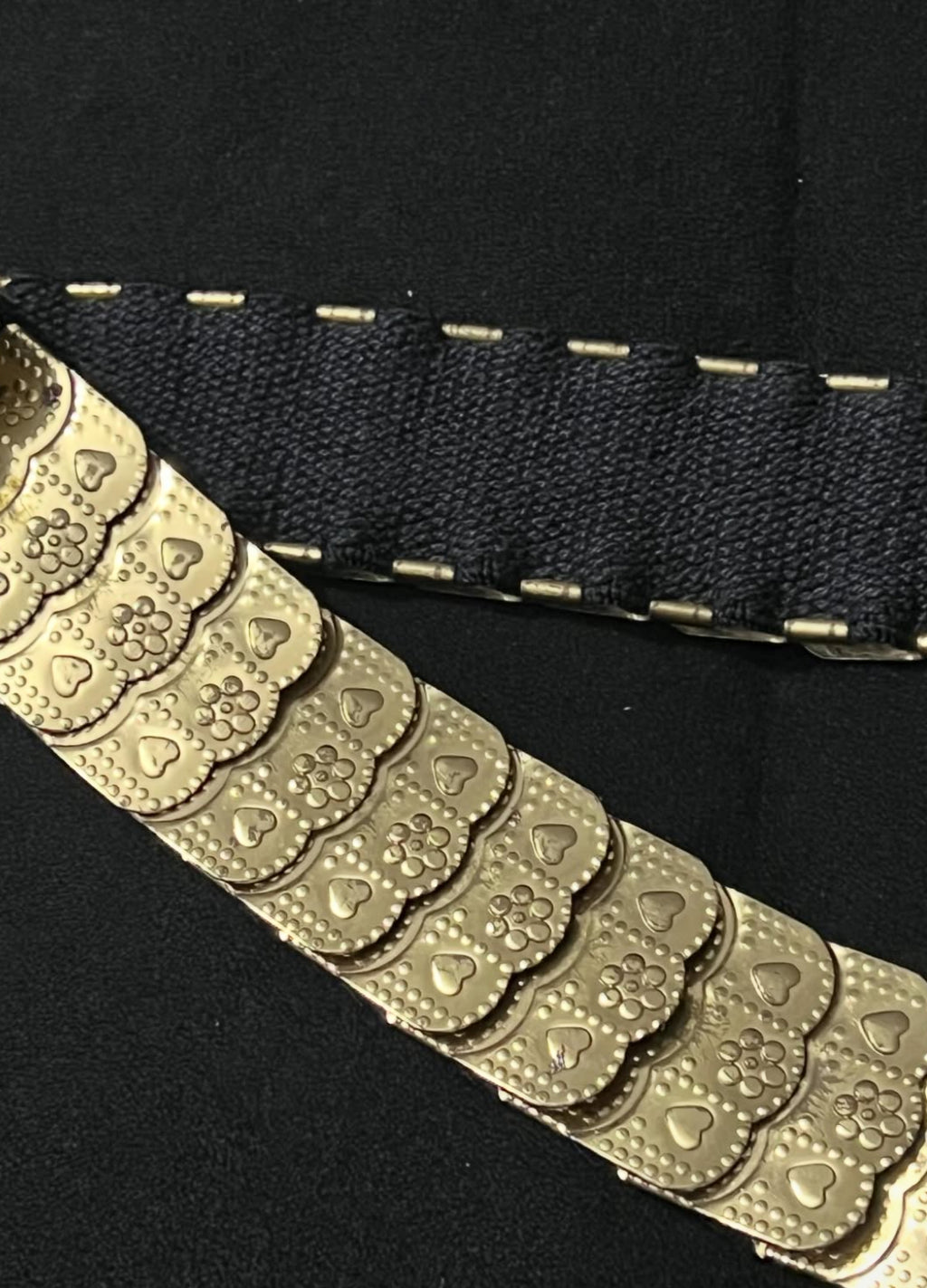 Golden Hearts Elastic Waistchain/belt