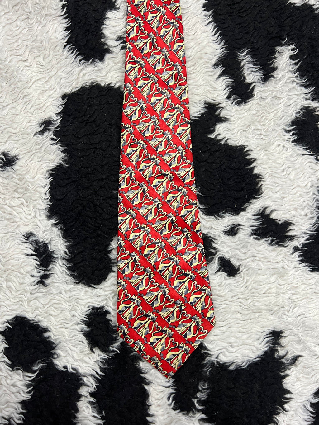 Cats in Love Tie