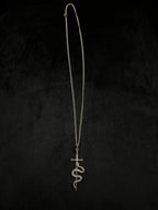 Venom & Valor Snake Sword Necklace