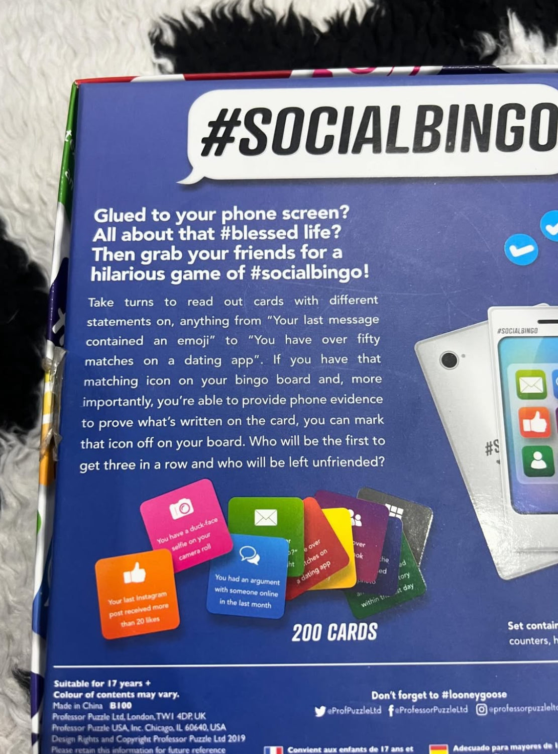 #SocialBingo Card Game