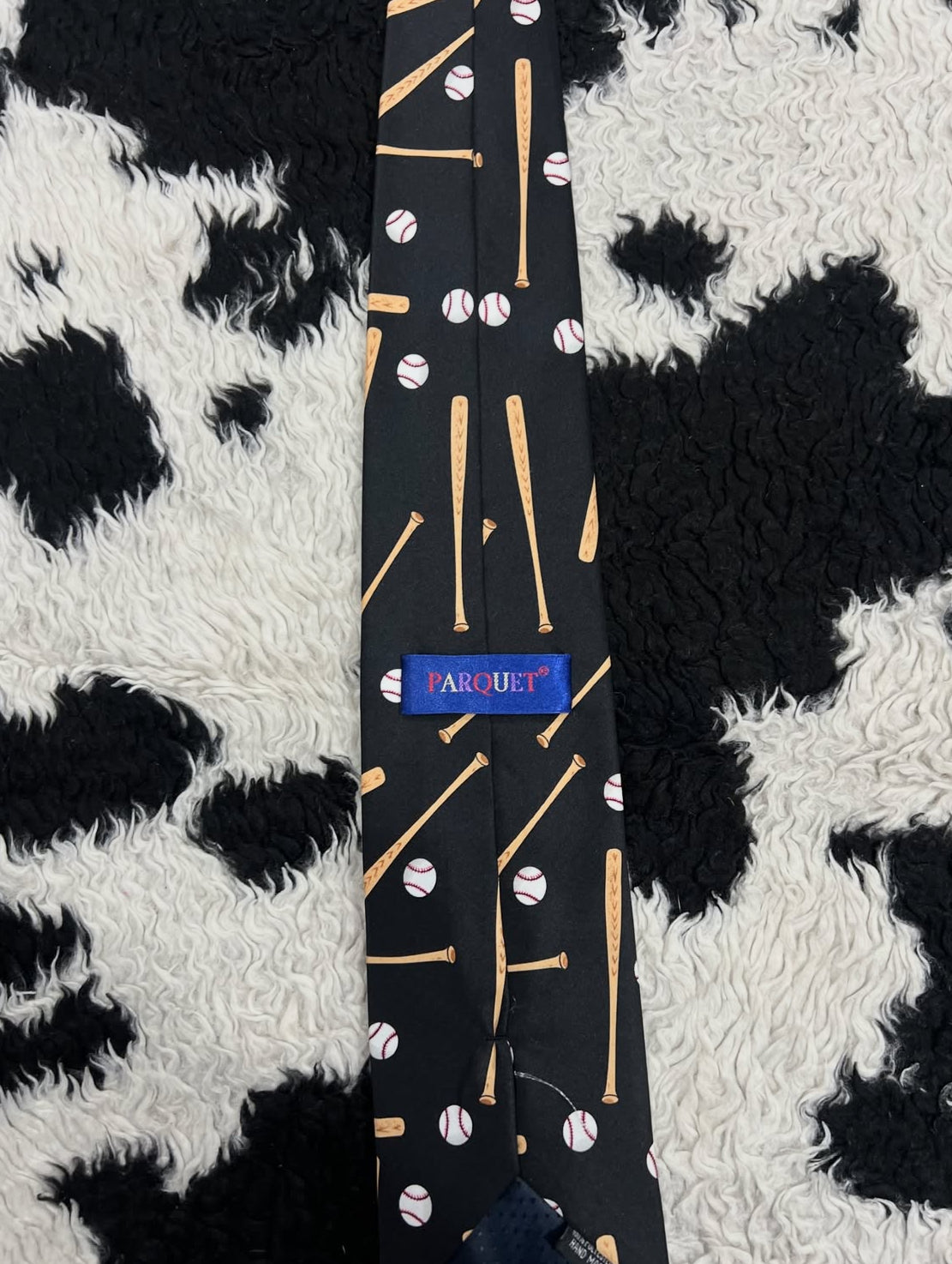 Baseball Graphic Tie