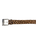 Cheetah Fur Belt
