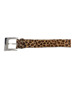 Cheetah Fur Belt