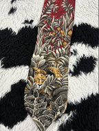 Hemley Lionesses in the Bushes Tie