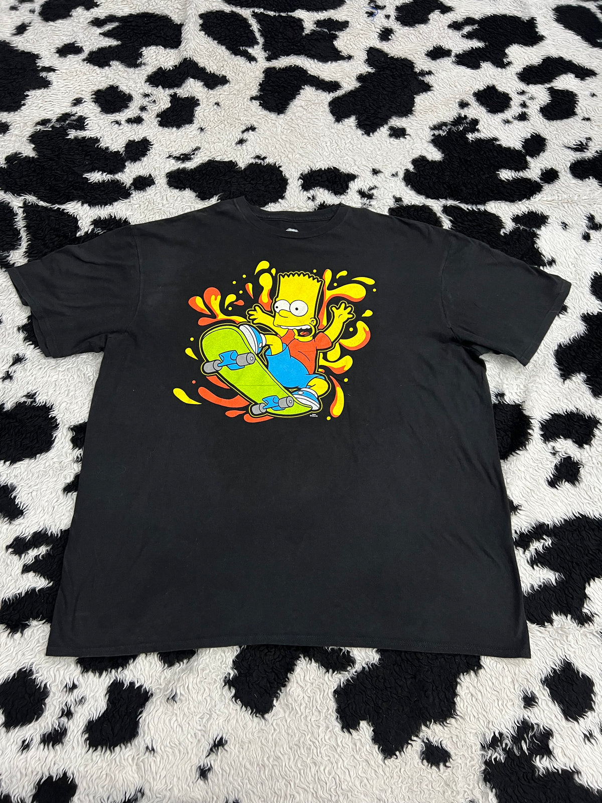 Bart Simpson on Skateboard Tee (Extra Large)