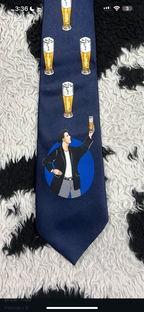 Vintage Beer Man Tie