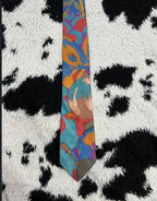 Abstract Art Paint Strokes Tie
