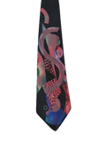 Halston III Embroidered Abstract Tie