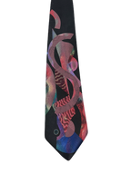 Halston III Embroidered Abstract Tie