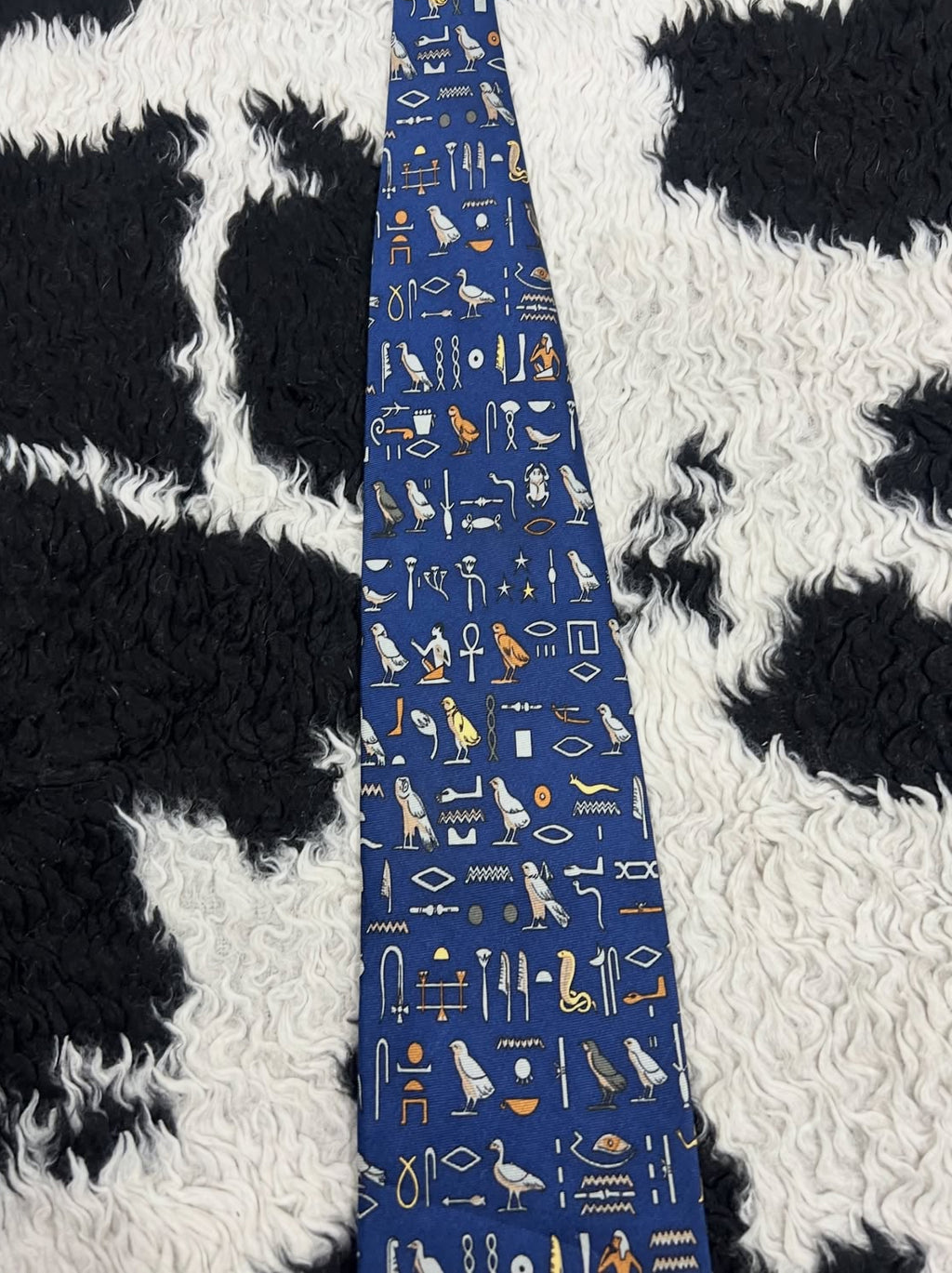 Egypt Graphic Tie by The Brooklyn Museum