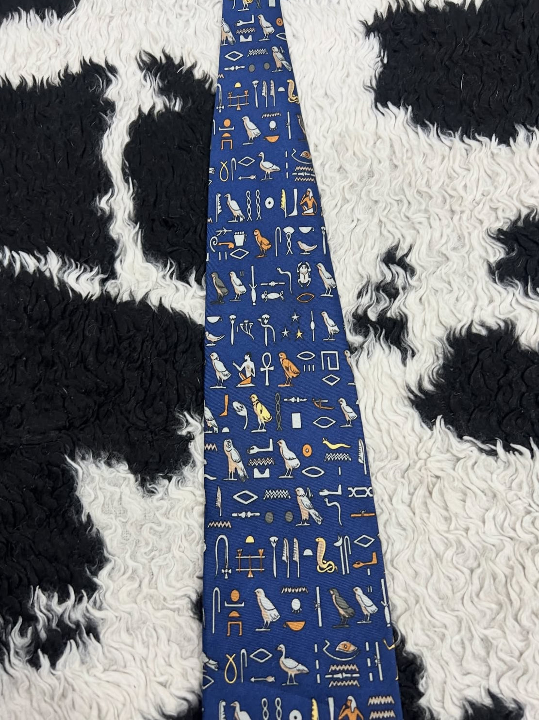 Egypt Graphic Tie by The Brooklyn Museum