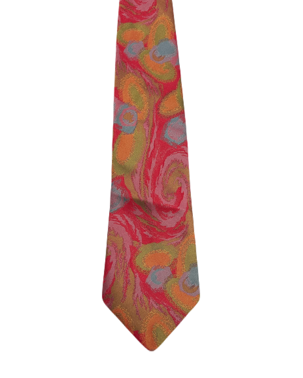 Montagu Fully Embroidered Swirl Tie