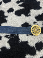 Sun Buckle Elastic Belt