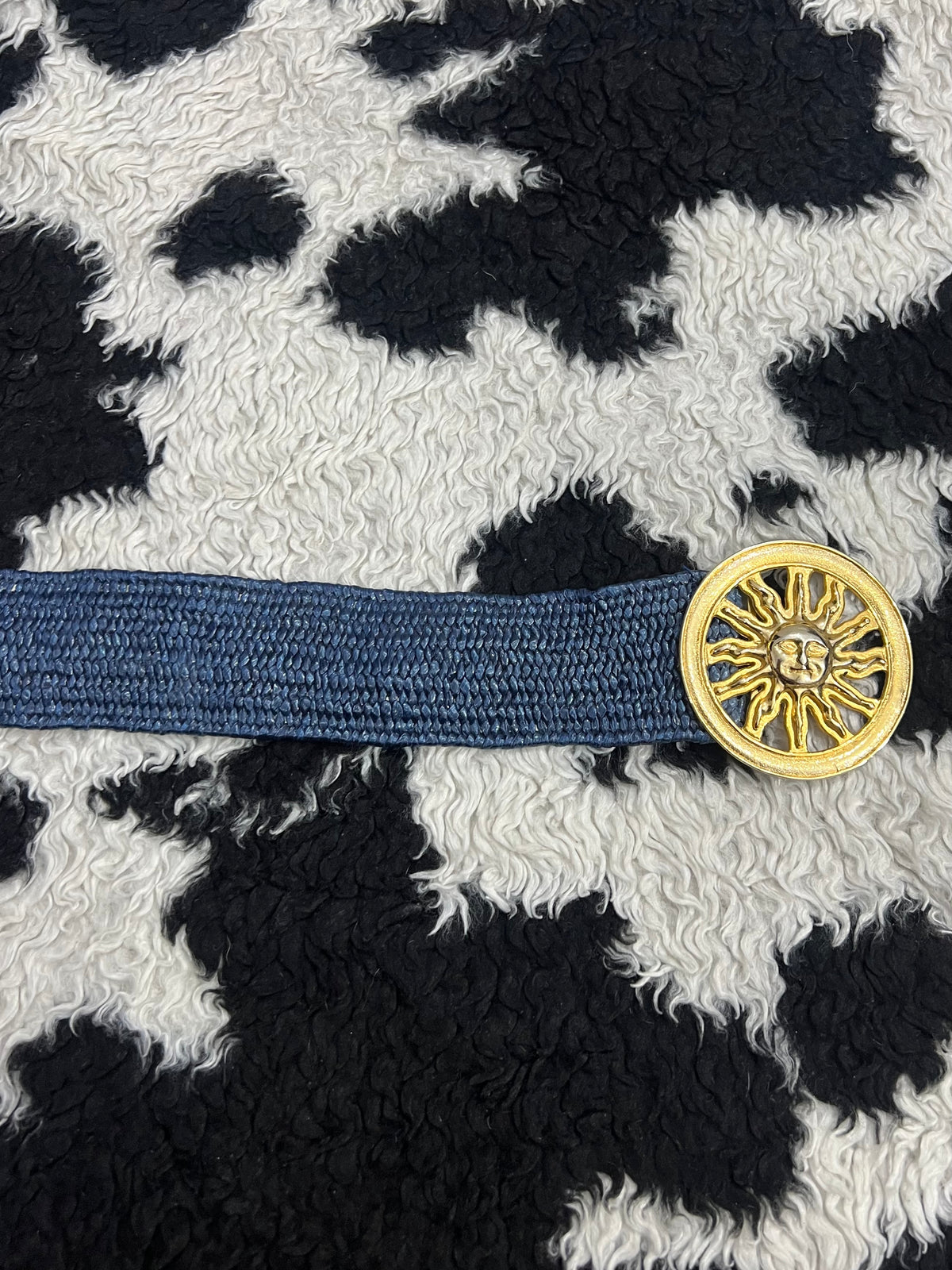 Sun Buckle Elastic Belt