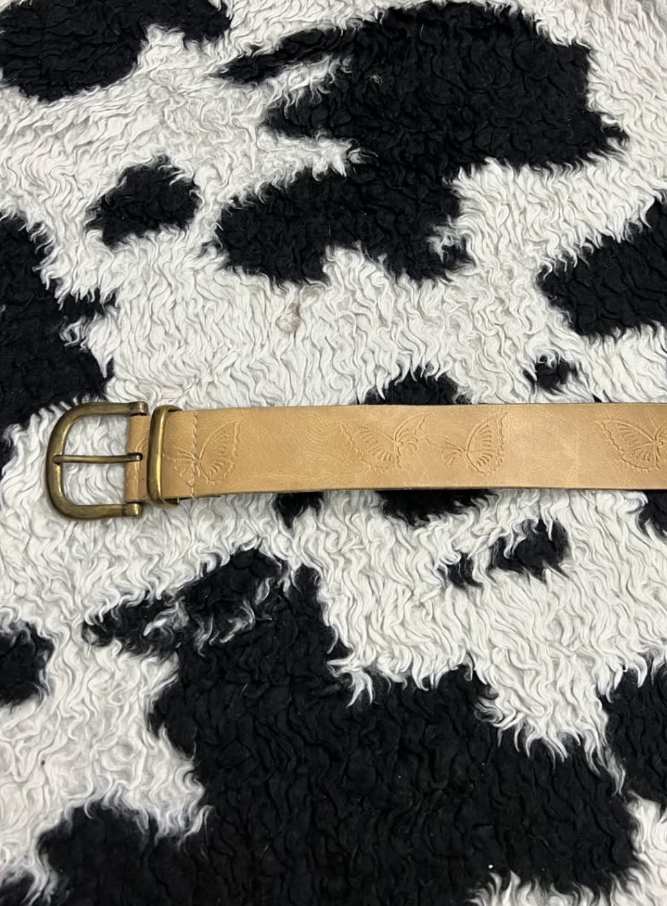Carved Butterflies Belt