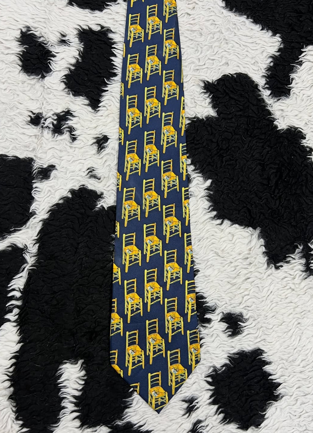 Van Gogh Chair National Gallery Tie