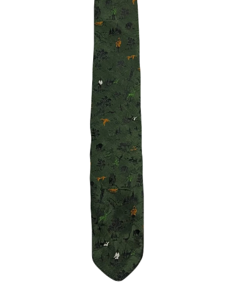 Platin Wild Life & Hunters Narrow Tie
