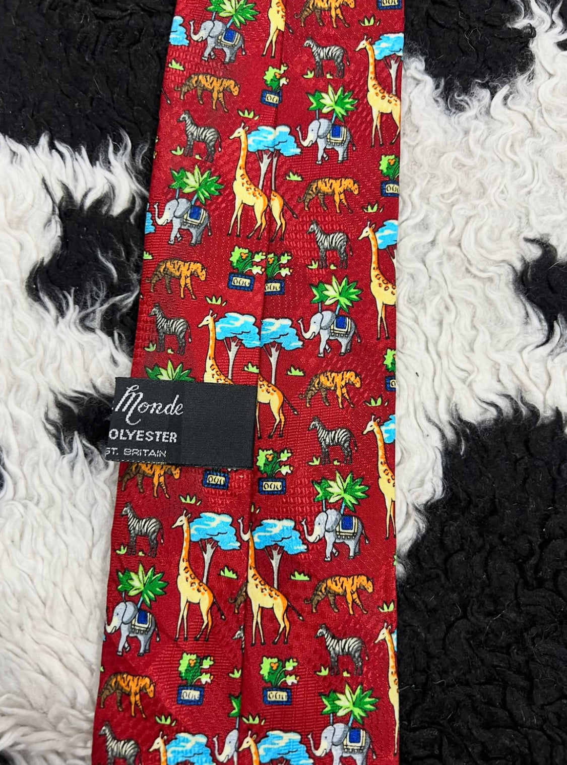 Forest Animals Tie