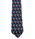 Blue Parrots Tie