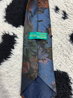 Canda Fully Embroidered Grapes & Leaves Tie