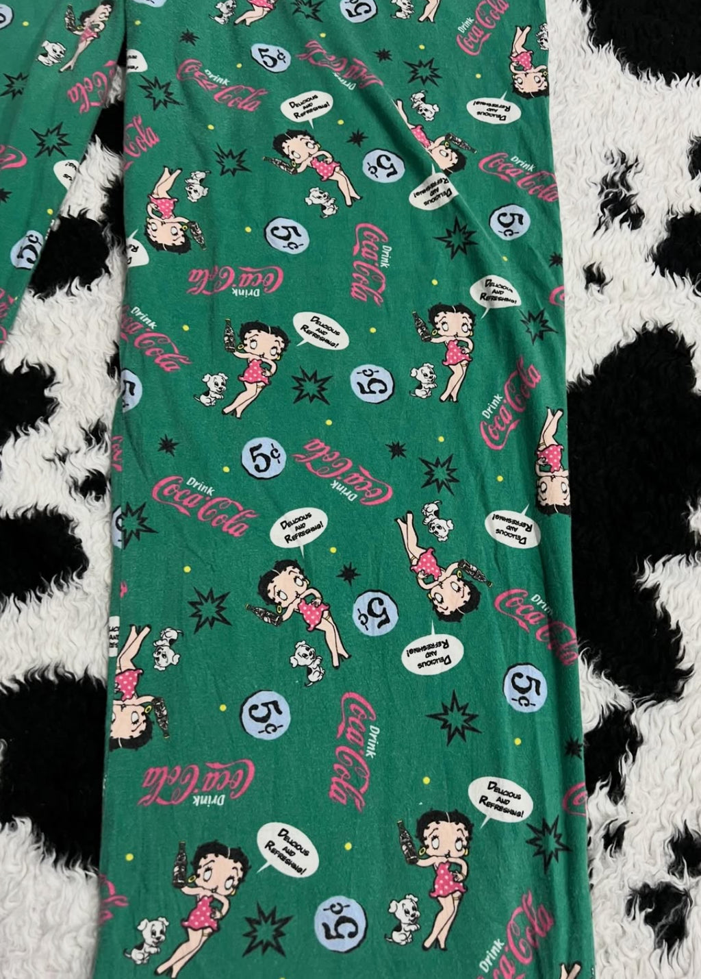 Betty Boop Coca Cola PJs (Large / Extra Large)