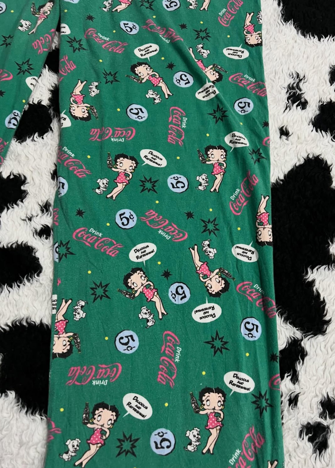 Betty Boop Coca Cola PJs (Large / Extra Large)