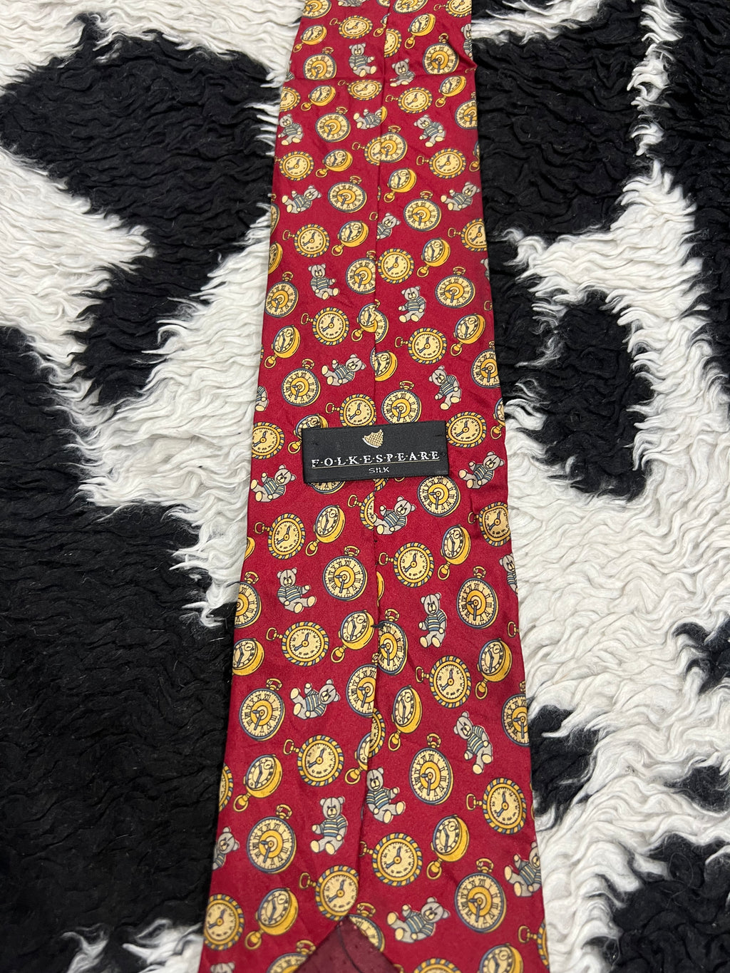 Teddys & Clocks Tie