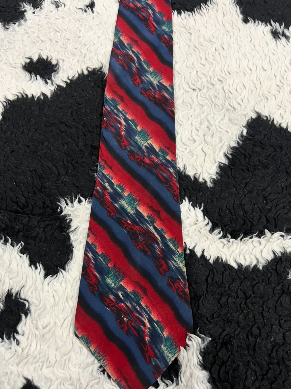 J.Garcia Blue & Red Tie