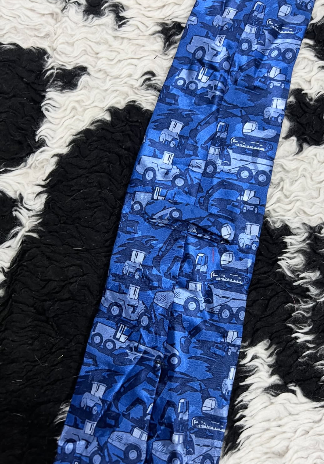 Construction Crew Vehicles Tie