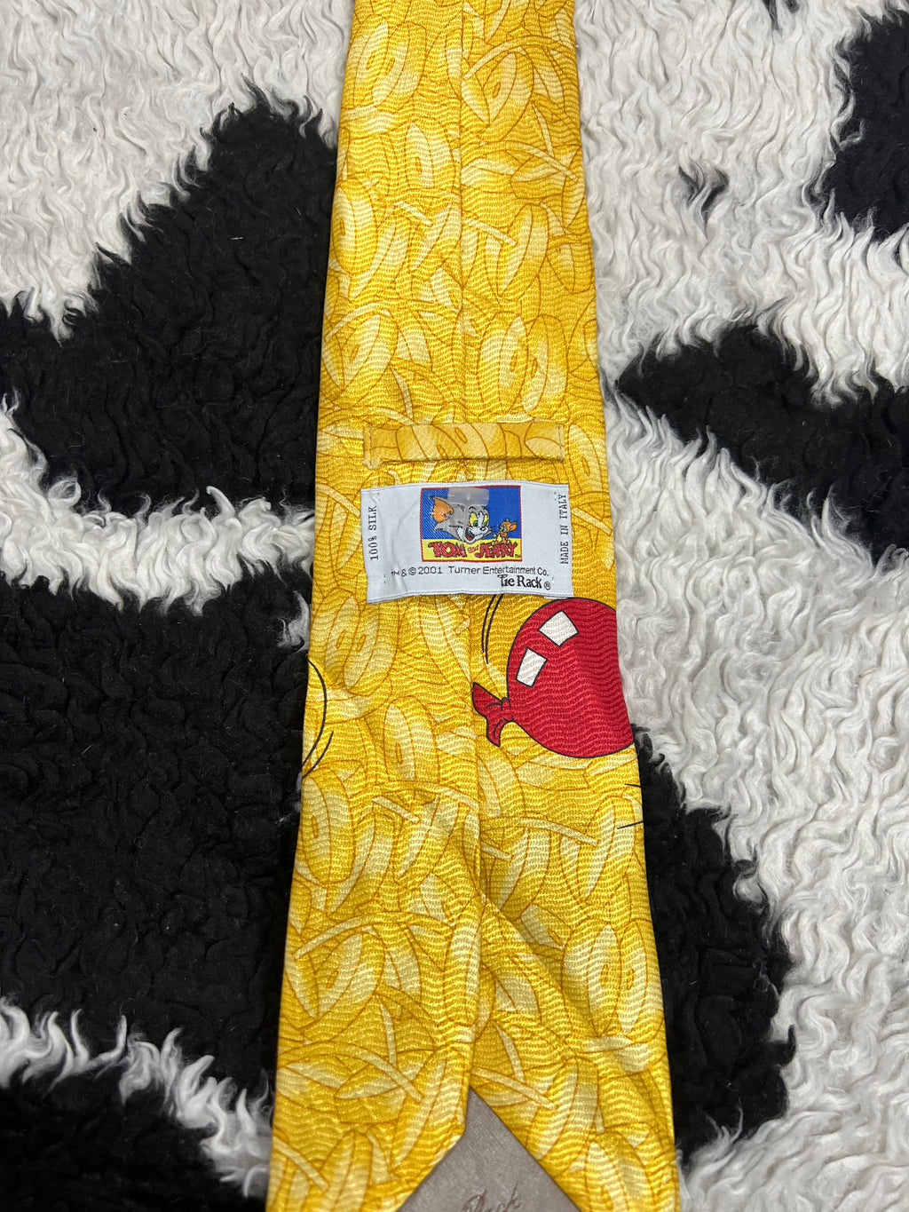 Tom & Jerry Weight Lifting Tie